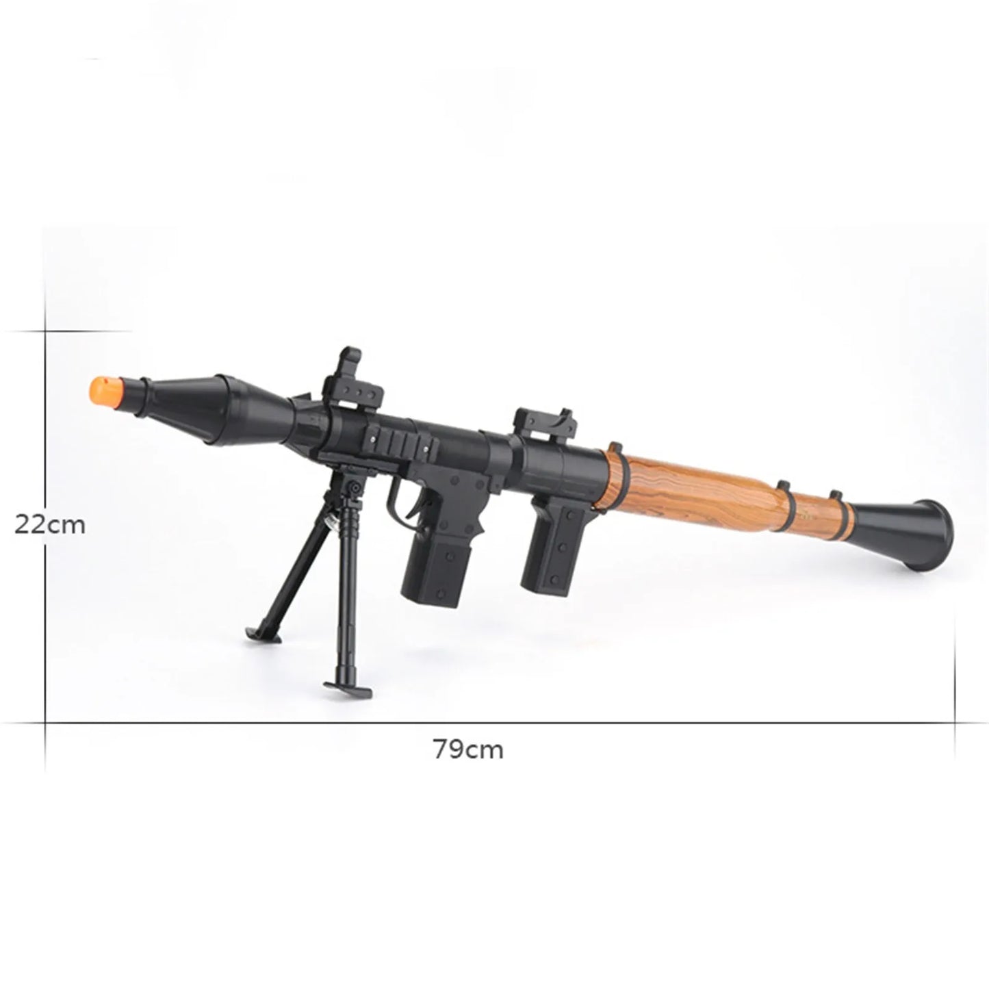 Rocket Launcher Toy – Fun RPG Style Shooting Toy Gift for Kids & Boys