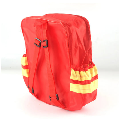 Toy Tools Firefighter Tools Toolbox Funny Cosplay Toys Fireman Role-playing Children's Games Work Tools Pretend Toys for Boys