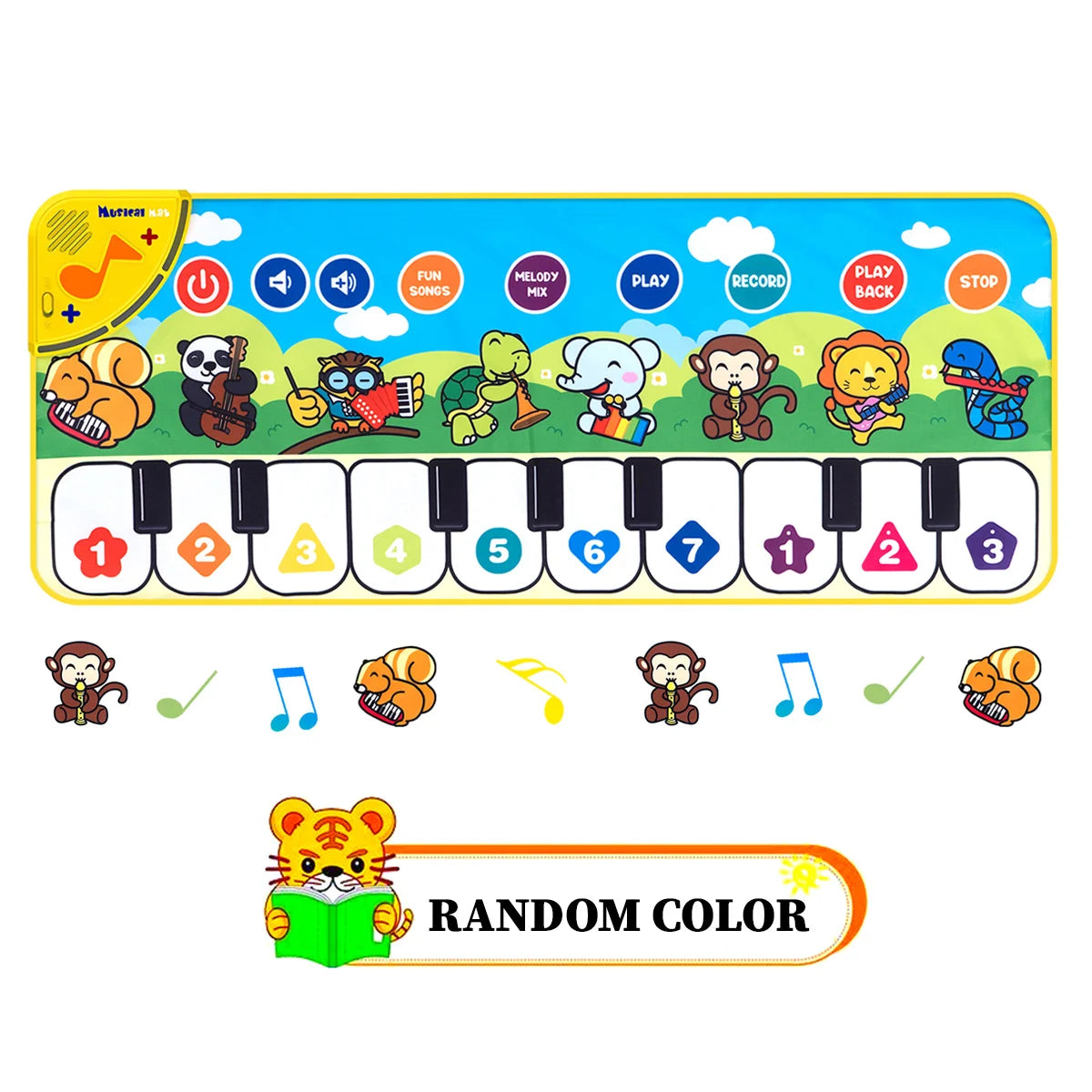 Instrument Music Toys, Piano Pads, Music Education Toys, Stimulate Children's Senses, Stimulate Children's Interest in Music