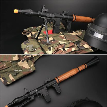 Rocket Launcher Toy – Fun RPG Style Shooting Toy Gift for Kids & Boys