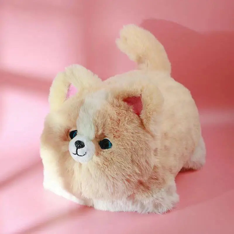 Simulation Electric Plush Toys Cute Cat Dog Interactive Kids Huggy Pets Speak Electronic Accompanied Toy Children Gifts Birthday