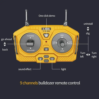 Toys Remote Control Car Toys For Boys Radio Control Excavator Dump Truck Bulldozer Electric car Kids Toys Gift