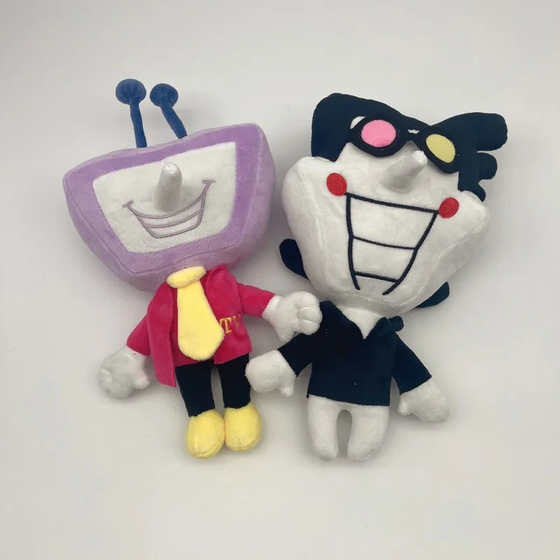 TreasuringU 2025 New Deltarune Plush Toys Kawaii Ralsei Plush Stuffed Toys Tenna Doll Changeable Plushie Clothes Birthday Gifts