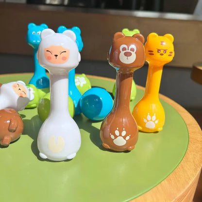 Bowling Children's Ball Games Toys Animal Styles Parent-Child Interaction Educational Toys Indoor And Outdoor Entertainment