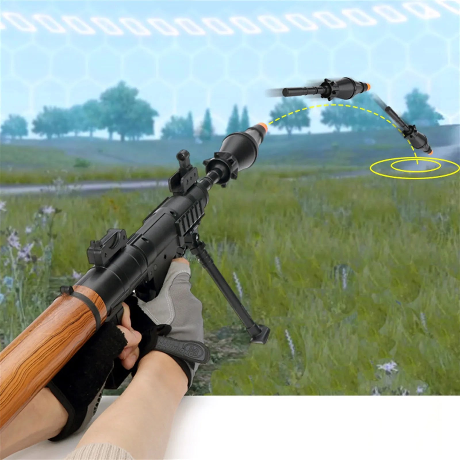 Children'S Toys Boys Toys Children'S Gifts Fun Rocket Launcher Toys Launcher Shot Rpg Toys Launching Toys Gifts For Kids