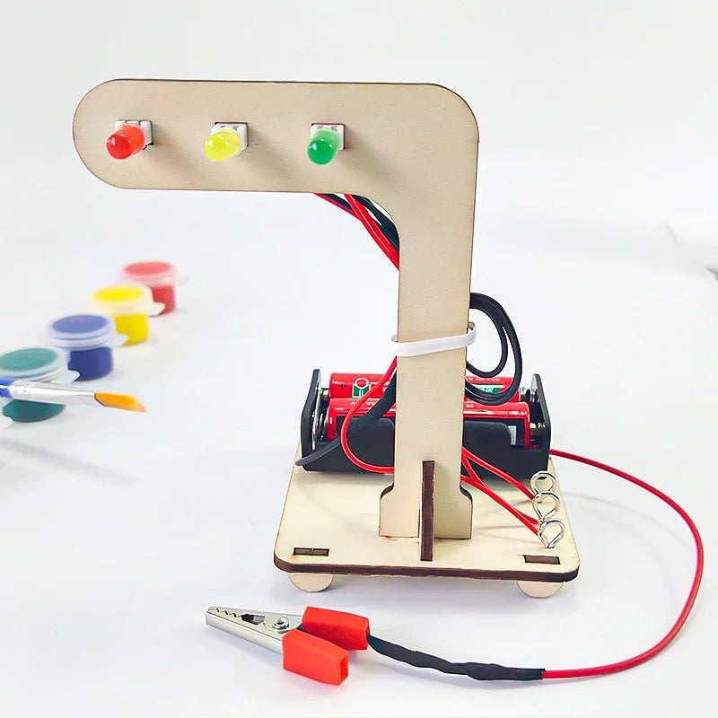 Toys for Traffic Lights Traffic Signals People Children's Science Small Creations Physics Experiments Technology Production
