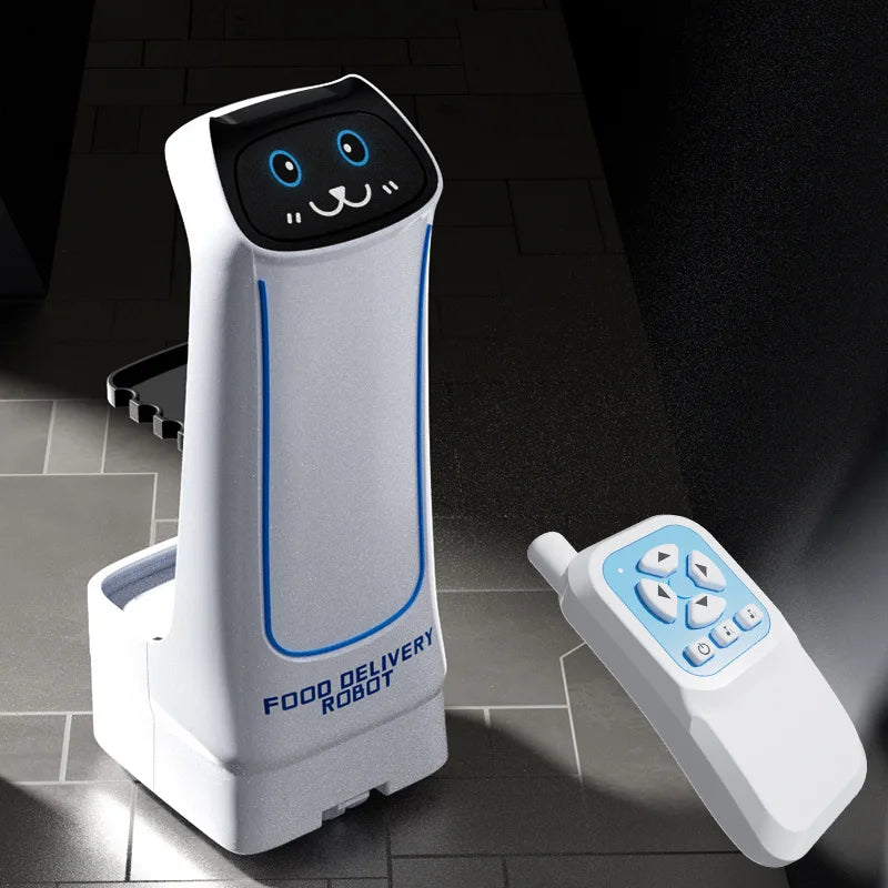 A good toy delivery remote control robot for interacting with children, a remote control car that senses transportable items